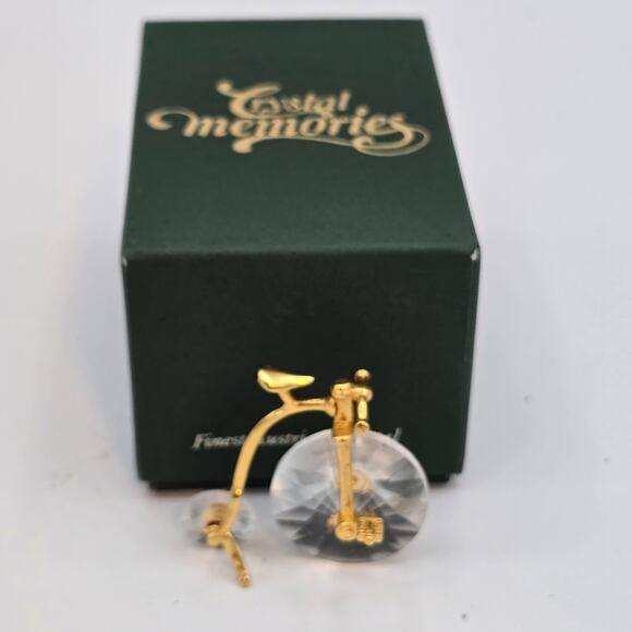 Swarovski Crystal Memories Bicycle w/ Original Box 180578 - Picture 1 of 10